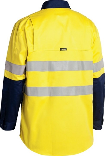 Picture of Bisley, Taped Hi Vis Industrial Cool Vented Shirt